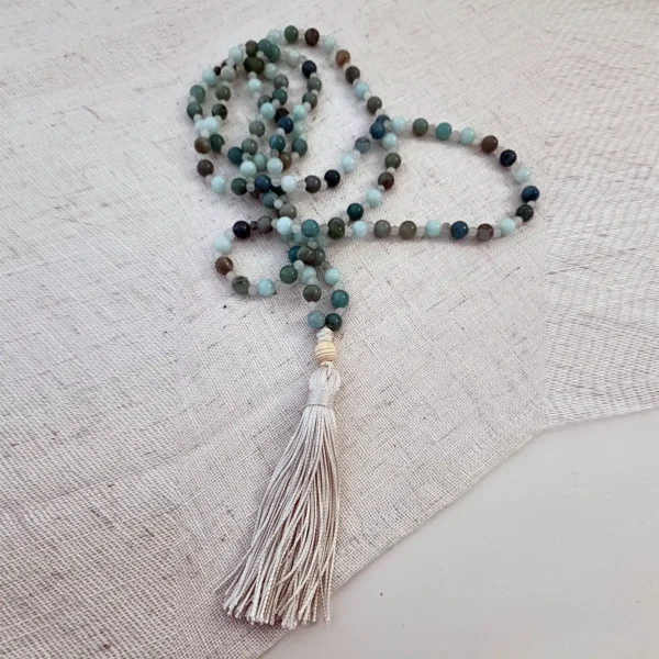 Japa Mala 108 cuentas Verdes Naturaleza